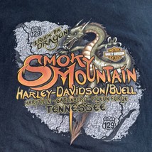 Harley-Davidson Mens I Rode the Dragon Smoky Mountain Graphic Tshirt 4XL - £20.41 GBP