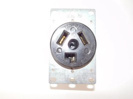 LEVITON 5207-S10 Flush Mount Power Outlet, 30 Amp 3-Wire Dryer, 125/250V - $6.95