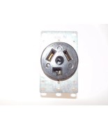 LEVITON 5207-S10 Flush Mount Power Outlet, 30 Amp 3-Wire Dryer, 125/250V - $6.95