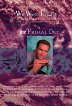 We Want to Live: The Primal Diet - Hard + Recipe for  Living without Disease - £56.26 GBP