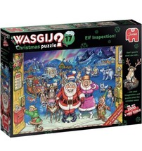 Wasgij, Christmas 17 Elf Inspection, Jigsaw Puzzles for Adults, 1,000 Piece - £35.53 GBP