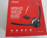 MPOW HC3 Wireless Bluetooth Headset Black - New - for home office PC &amp; L... - $18.95