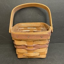 Longaberger 1990 May series Violet Basket - £20.28 GBP