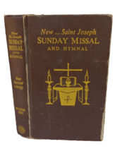 New Saint Joseph Sunday Missal &amp; Hymnal The Complete Masses 1966 Catholic Faith - £7.53 GBP