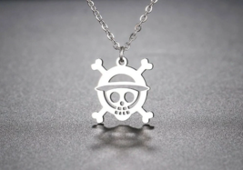 Cool Gothic Skull Necklace - £2.37 GBP