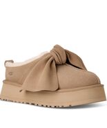FAST SHIP UGG PLATFORM SLIP-ON BOW SLIPPER~SAND~US  6-7-8-9-10~11-NIB - $254.95