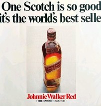 1968 Johnnie Walker Red Scotch Advertisement Life Magazine Distillery HM2AA - £20.16 GBP