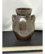 Ben Owen Studio Pottery apprentice Caleb Wyatt 2009 bud vase crock Signe... - $747.56 MXN