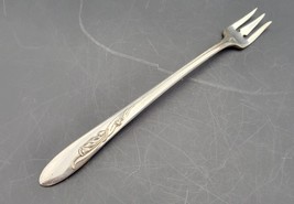 Antique Silverplated CARLTON Cocktail Forks 1898 Wm A Rogers NoMonos - £6.73 GBP