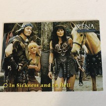 Xena Warrior Princess Trading Card Lucy Lawless Vintage #5 In Sickness &amp; In Hell - £1.31 GBP