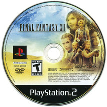 Final Fantasy XII Sony Playstation 2 PS2 Video Game DISC ONLY Black Label - £5.21 GBP