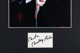 Charley Pride Signed Framed 11x14 Photo Display - £63.10 GBP