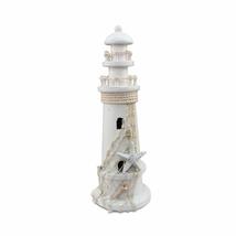 Nautical Decor White Lighthouse Multi Color Coastal Plastic - $24.74