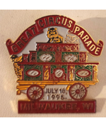 Great Circus Parade Pin Tac Lion Wagon July 16, 1995 Milwaukee WI  1 1/2... - €12,98 EUR