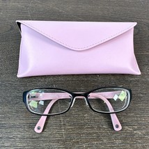 Coach Willow HC 5007 9044 Satin Black Pink Rectangle Eyeglasses Frames 5... - £25.55 GBP