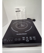 Hamilton Beach Induction Portable Cooktop Model 34104 - TESTED - WORKS P... - $841.63 MXN
