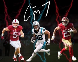 Christian McCaffrey Progression Signed 8x10 Glossy Photo Autographed RP Signatur - £13.58 GBP