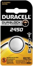 Duracell Lithium Battery Security 3 Volt DL2450B 1 Each (Pack of 12) - £70.33 GBP
