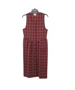 Vintage Pendleton Dress Womens L? Used Plaid Sleeveless - £30.33 GBP