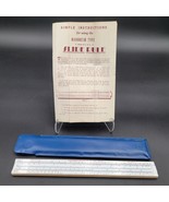 Vintage Engineering Instruments Inc Peru Indiana Trig Slide Ruler w/Inst... - $377.48 MXN