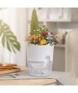 Self Watering Planter Pot for Indoor Plants, 5.5&#39;&#39; with Wick Rope and Re... - $13.16