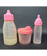 Lot of 3 Doll Bottles and Sippy Cups EUC - $20.52 CAD