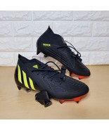 Adidas Predator Edge.1 SG Size 8 Soccer Cleats Core Black GW1017 - £119.58 GBP