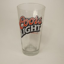 Coors Light Pint Beer Glass 16 Oz FIK2&amp; - £5.50 GBP