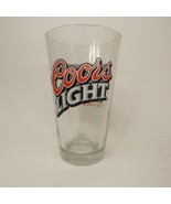 COORS LIGHT Pint Beer Glass 16 oz  FIK2&amp; - £5.60 GBP