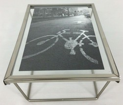 Project 62 Tabletop Photo Frame 6 in. x 4 in. Silver Chrome Portrait Landscape - £14.90 GBP