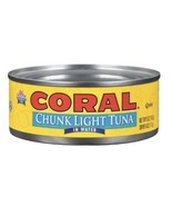 Coral Chunk Light Tuna In Water 5 Oz. (Pack Of 8) - $64.44 CAD