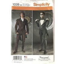 Simplicity Men&#39;s Steampunk and Skeleton Cosplay and Halloween Costume Sewing Pat - £14.13 GBP