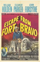 Escape from Fort Bravo original 1953 vintage one sheet poster - £264.26 GBP