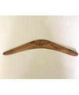 Wood Australia vintage travel souvenir aboriginal made boomerang - €39,50 EUR