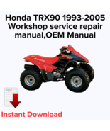 Honda TRX90 1993-2005 Workshop service repair manual,OEM Manual - €12,94 EUR