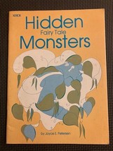 Hidden Fairy Tale Monsters Vintage Children&#39;s Coloring Book Joyce Petersen Xerox - £6.06 GBP