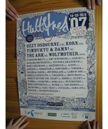 Ozzy Osbourne Korn Timbuktu Damn Wolfmother Hultsshed Poster 2007-
show ... - €157,24 EUR