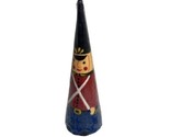 Toy Soldier Candle Christmas Wrapped 7 inch Holiday - $5.90