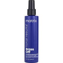 Total Results By Matrix Brass Off ALL-IN-ONE Toning LEAVE-IN Spray 6.8 Oz - £25.40 GBP