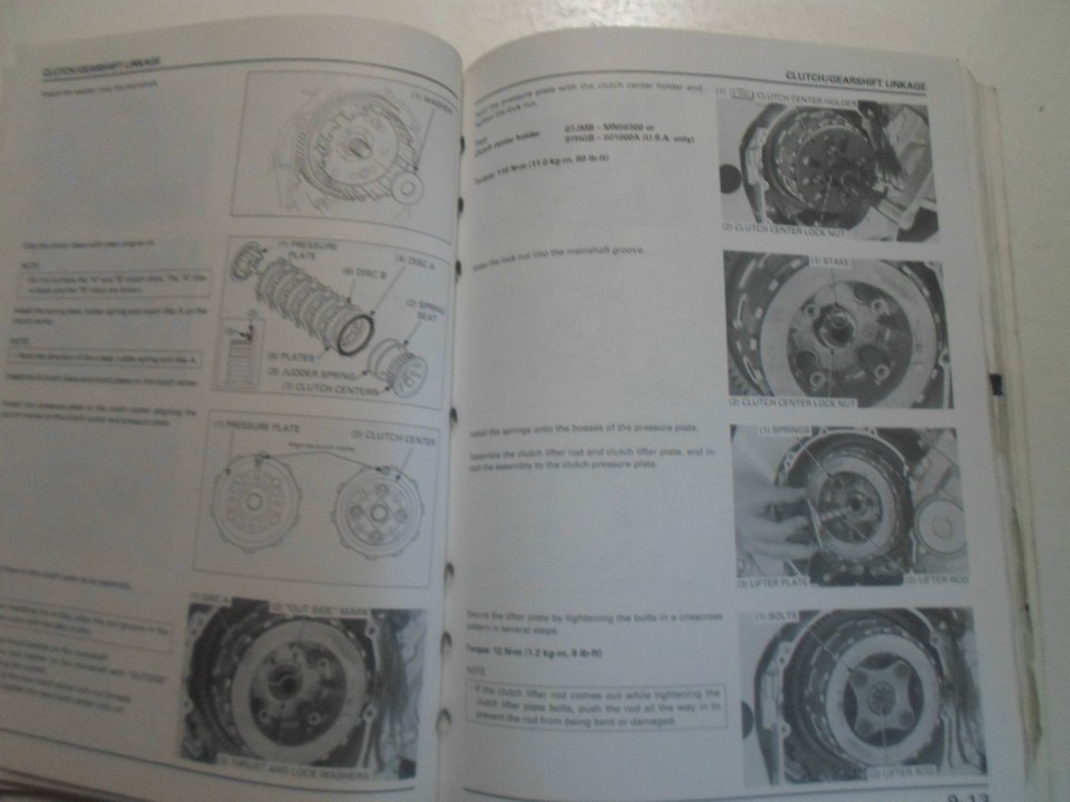 1995 HONDA CBR600F3 CBR 600 F 3 Service Repair Shop Manual New Item image 5