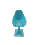 2015 Mattel Barbie Dream House Replacement Kitchen Blue Stool Chair Furn... - £3.71 GBP