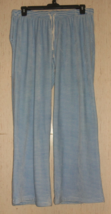 Excellent Mens Daniel Buchler Plush Velour Pajama Lounge Pant W/ Pockets Size Xl - £29.18 GBP