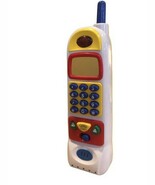 Megcos Toddler Phone Toy Musical Learning Mirror Talking Numbers  Tested... - €14,54 EUR