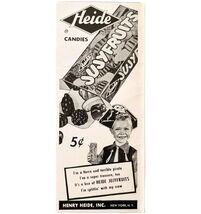 1950 Henry Heide Jujyfruits Advertisement Candy Chew Gummies Vintage NY F7D - $13.96 CAD