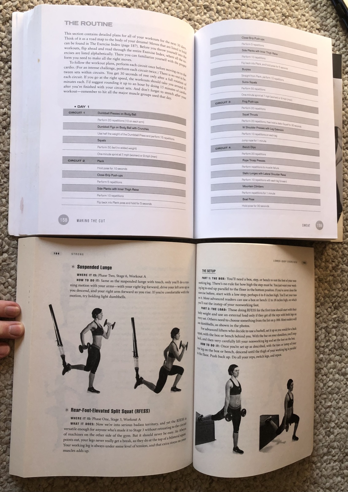 2 Women's Workout books Strong/Schuler,Cosgrove, Making The Cut/Jillian Michaels Item image 10