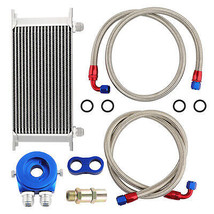 19 Row 10AN Transmission Engine Oil Cooler Filter Relocation Hose Assemb... - £74.23 GBP