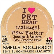 Pet Head Oatmeal Paw Butter 2 Ounce | Natural Soothing Rub for Dogs - £10.44 GBP