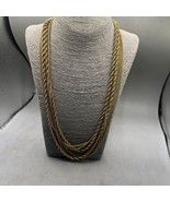 Vintage MONET Gold Tone Necklace - €68,27 EUR