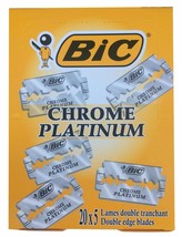 100 BIC Chrome double edge razor blades - £18.13 GBP