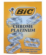 100 BIC Chrome double edge razor blades - $22.95